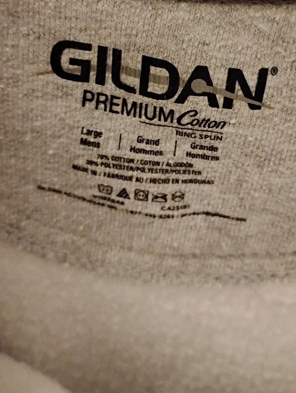 Harvard Law, Just Kidding Sweatshirt. Grey With Red Letters. Men's Large - Picture 6 of 7